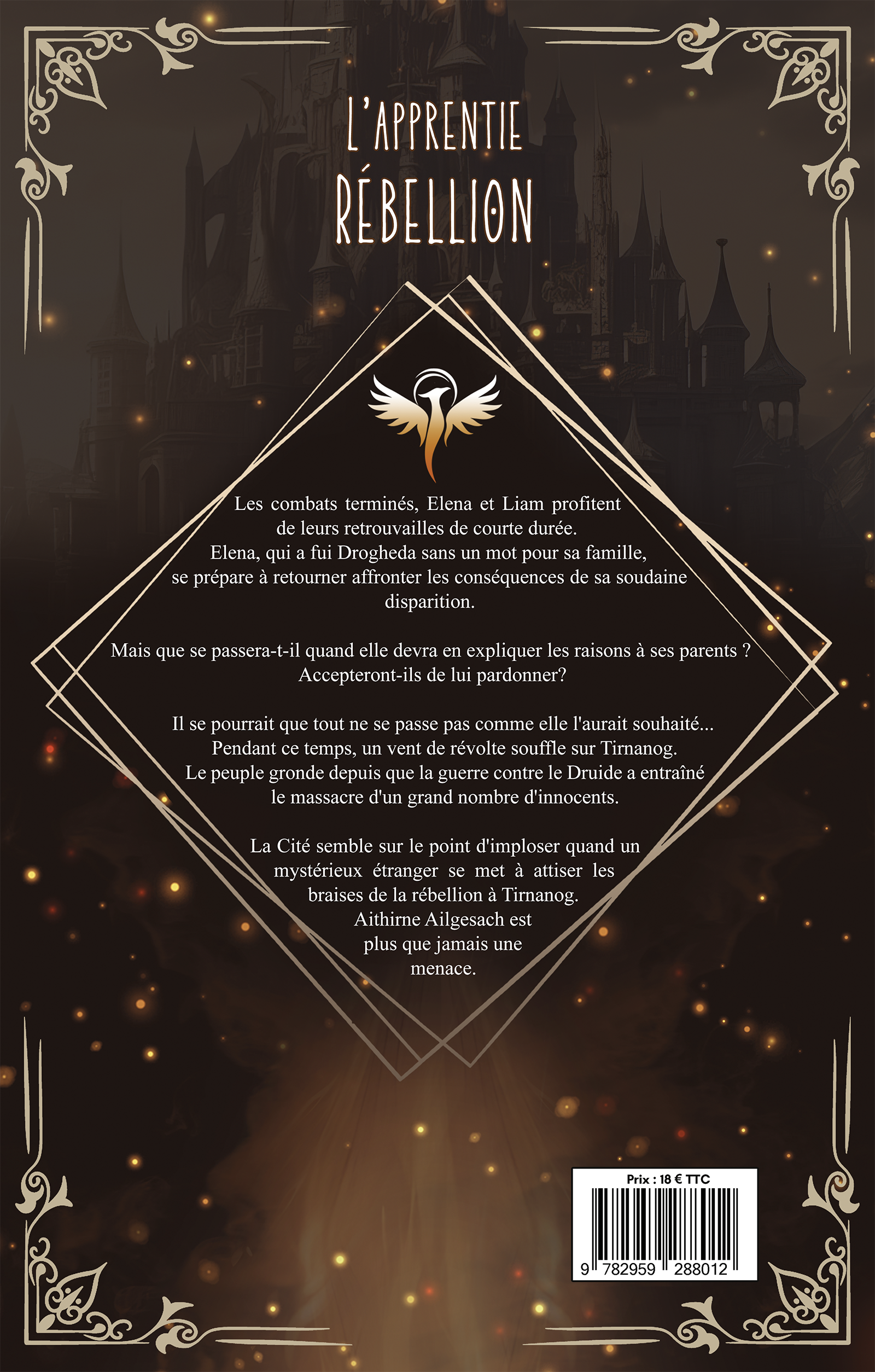 <strong>BROCHÉ - L'Apprentie :</strong> </br> Tome 2 - Rébellion